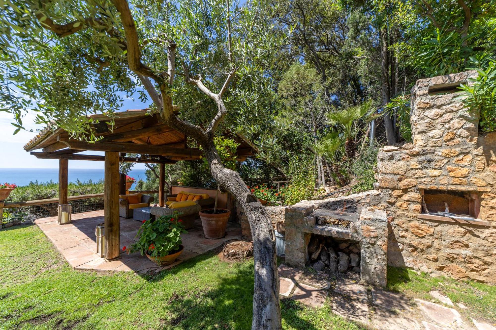 Villa A Cala Piccola Monte Argentario Exterior photo