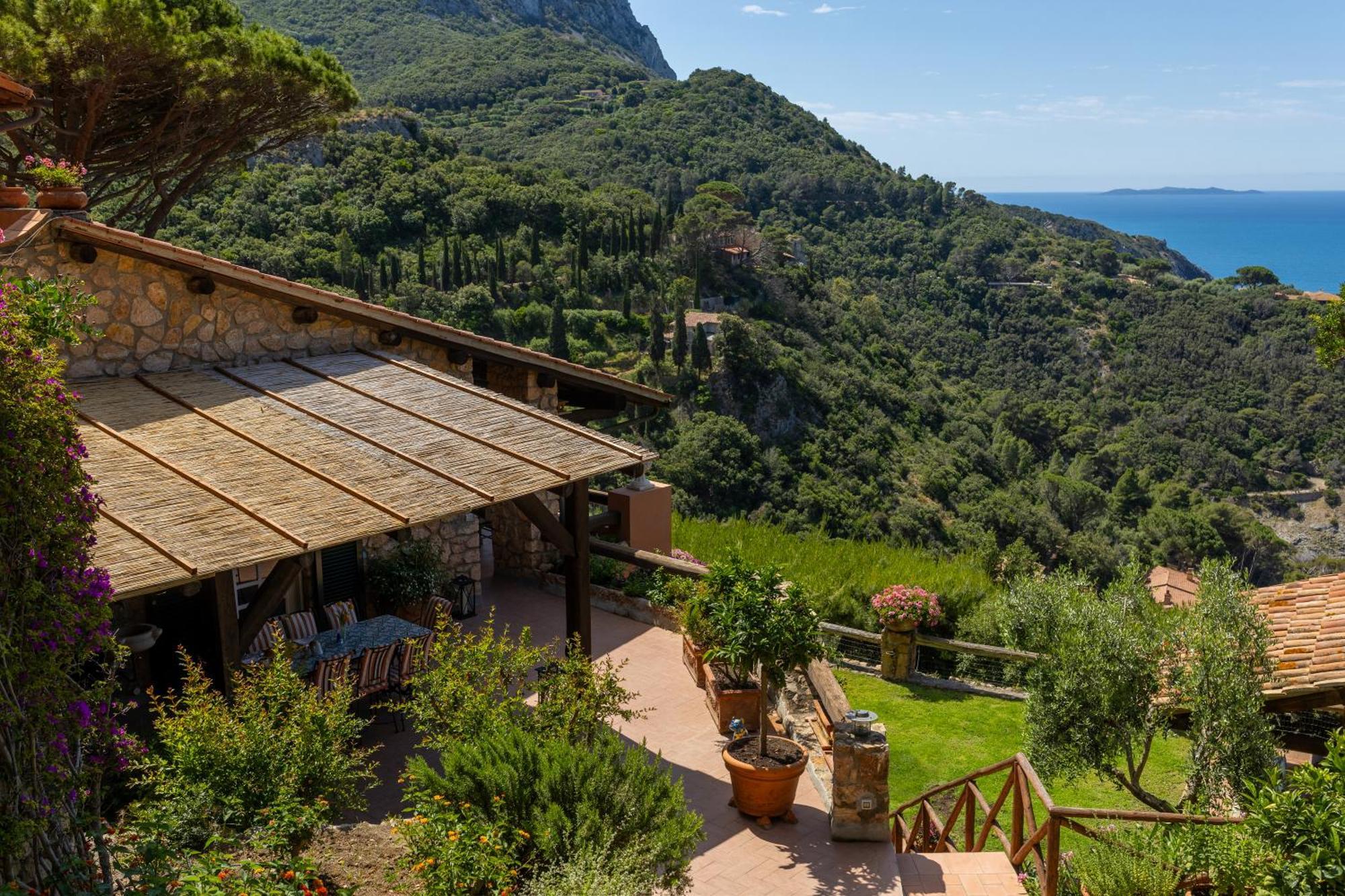 Villa A Cala Piccola Monte Argentario Exterior photo